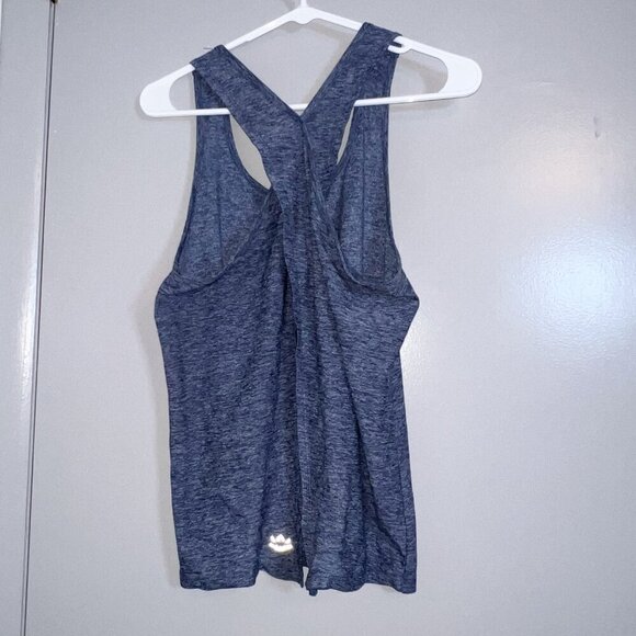 Beyond Yoga Women's Racerback Cutout Tank Heather Blue Size S - Picture 5 of 5